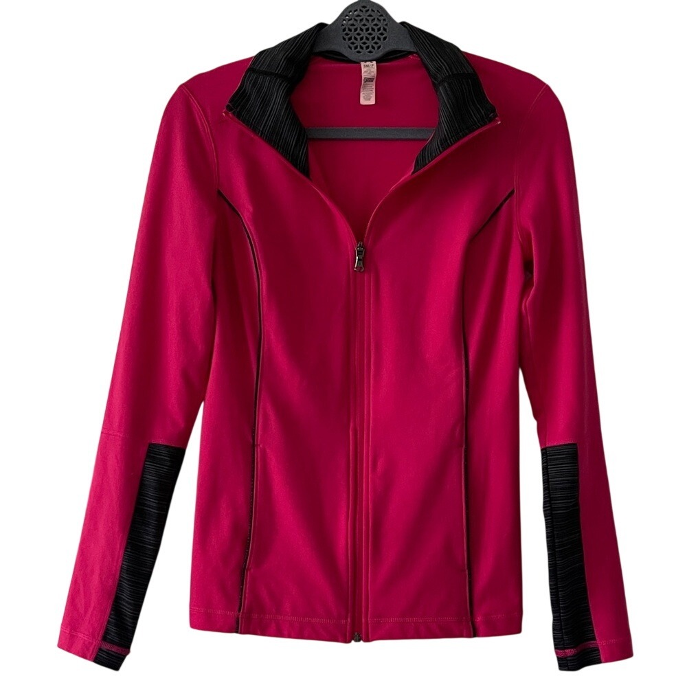 Under Armour All Season Gear Hot Pink Zip Jacket Small